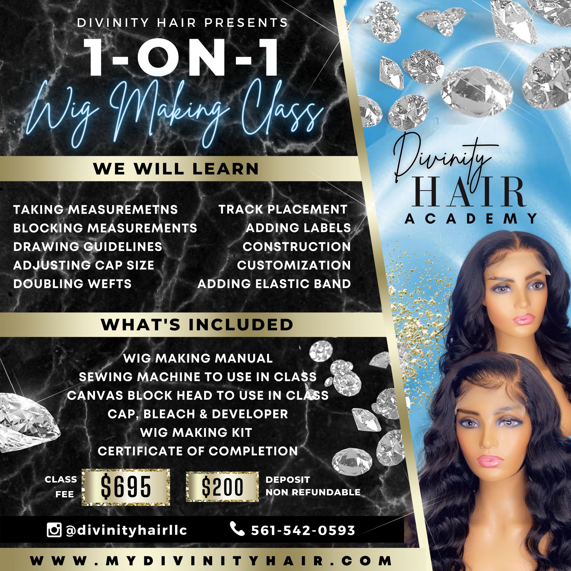 One on One wig class
