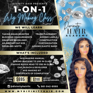 One on One wig class